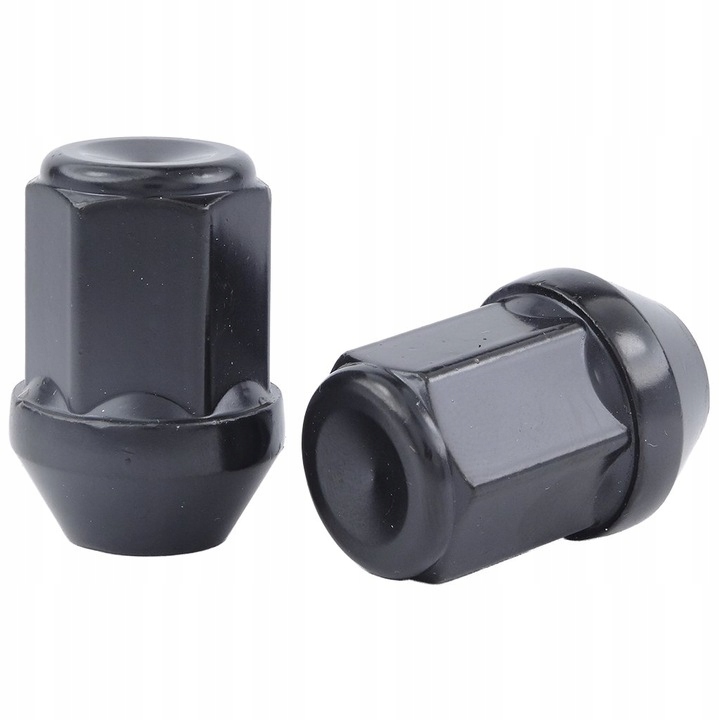 

20szt Nakrętki do felg czarna M12x1,25 K19