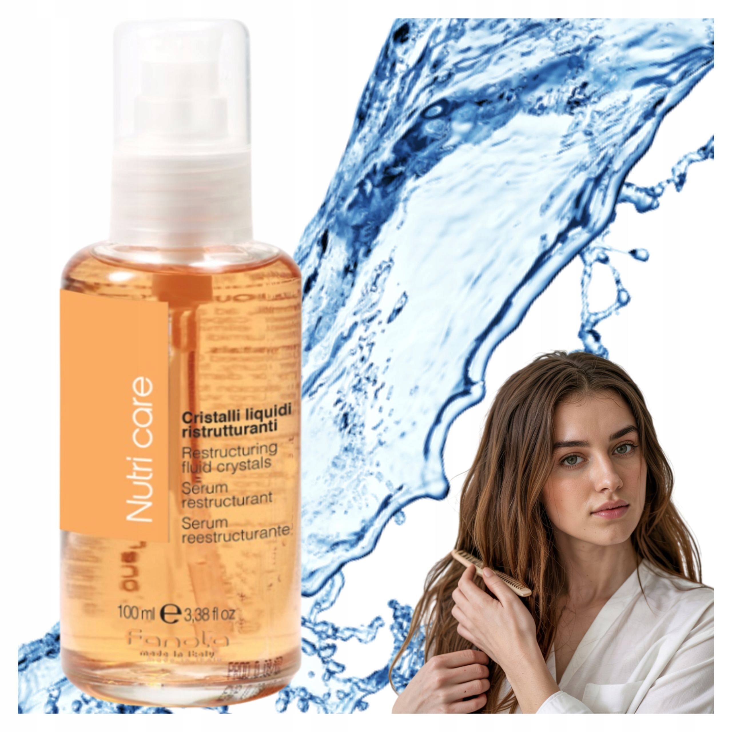 Fanola NOURISHING 100мл восстанавливающие кристаллы