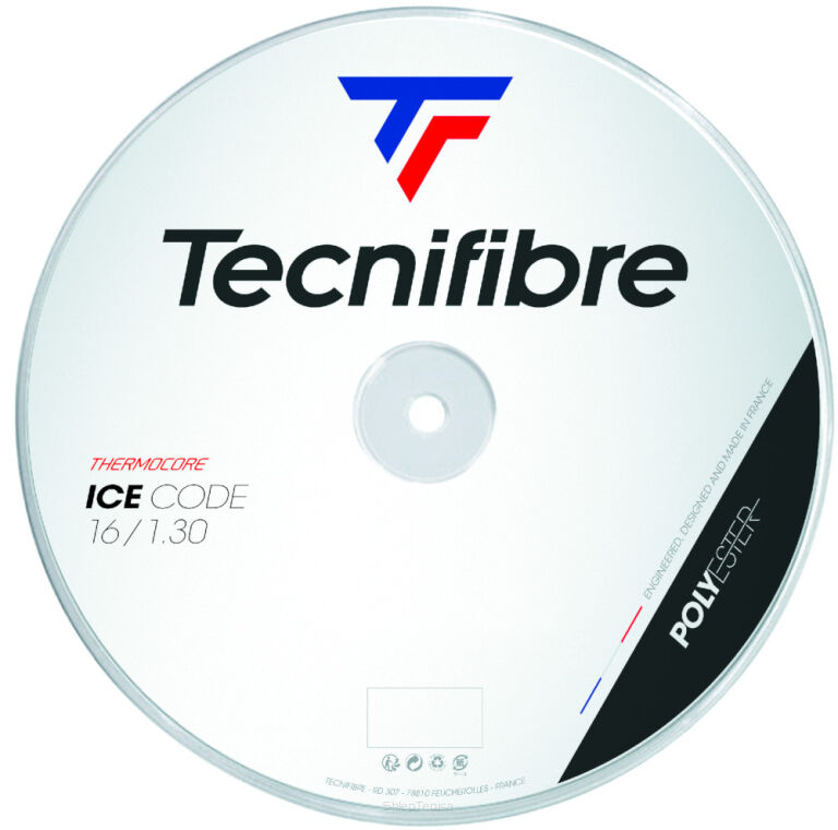 Naciąg tenisowy Tecnifibre Ice Code 1.30 biały
