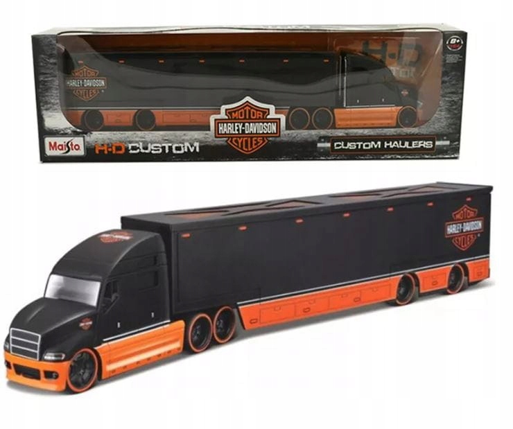 Maisto Harley Davidson -Tahač s návěsem (tir) 11516