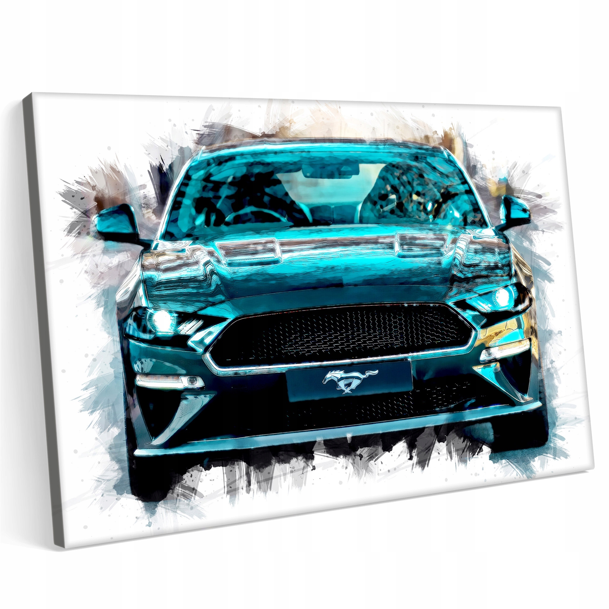 

Obraz na płótnie 100x70 Ford Mustang Bullit Samoch