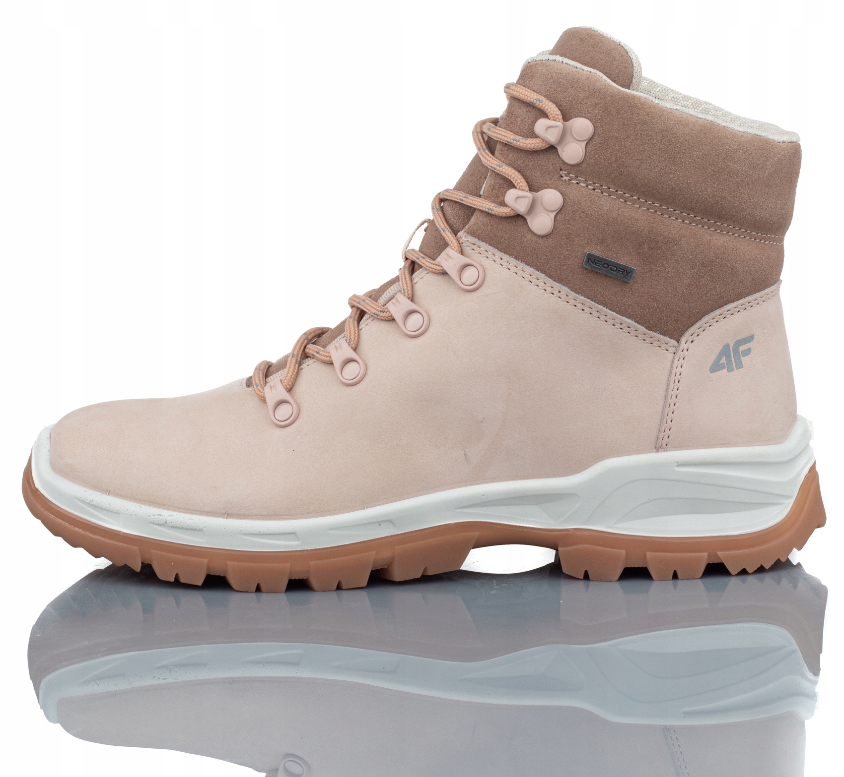 Buty Damskie 4F Zimowe Wodoodporne Róż R-40