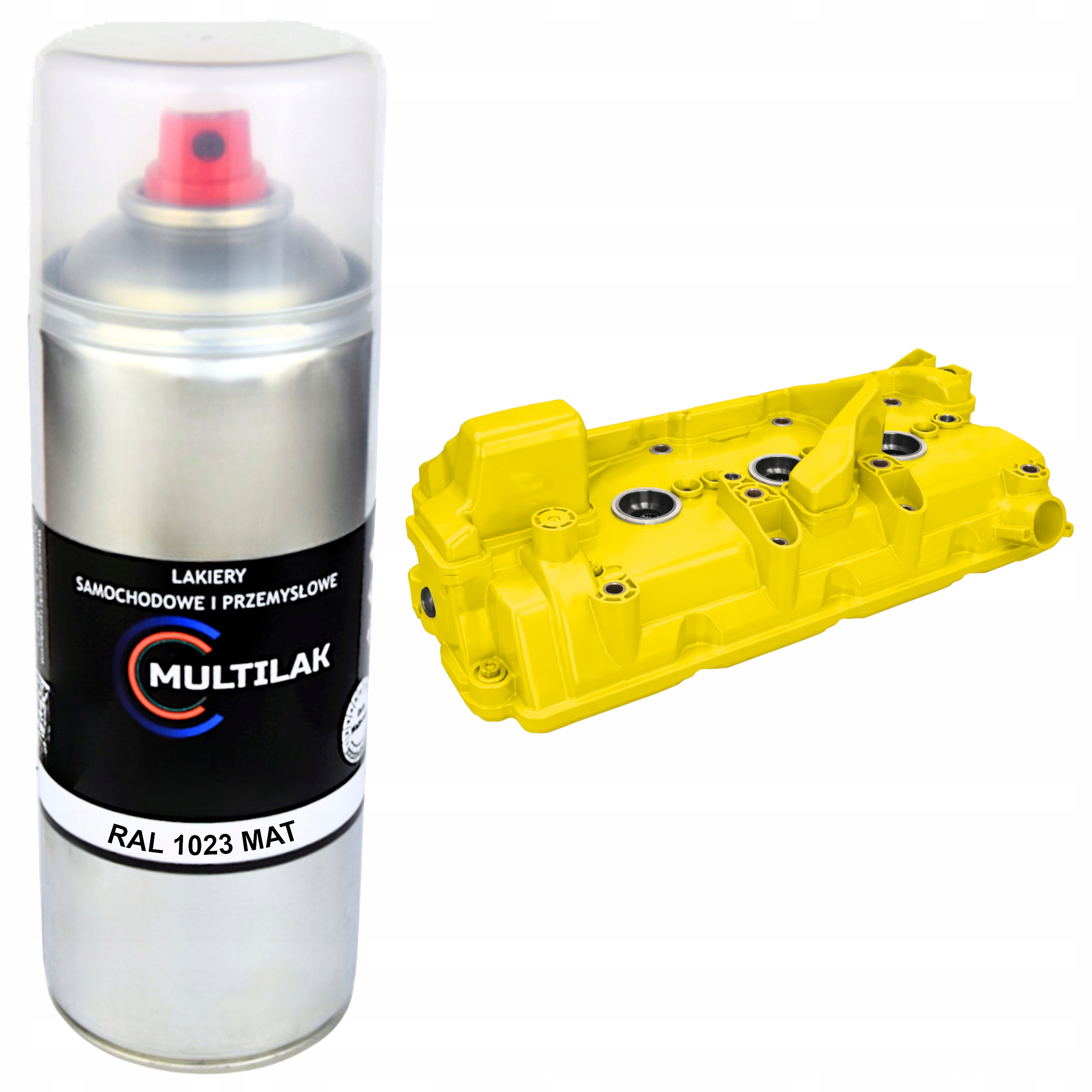 Lakier w Sprayu do pokryw zaworów silnika Ral 1023 Mat