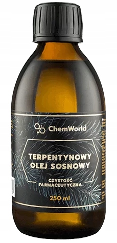 ChemWorld Terpentynowy Olej Sosnowy czysty 250ml