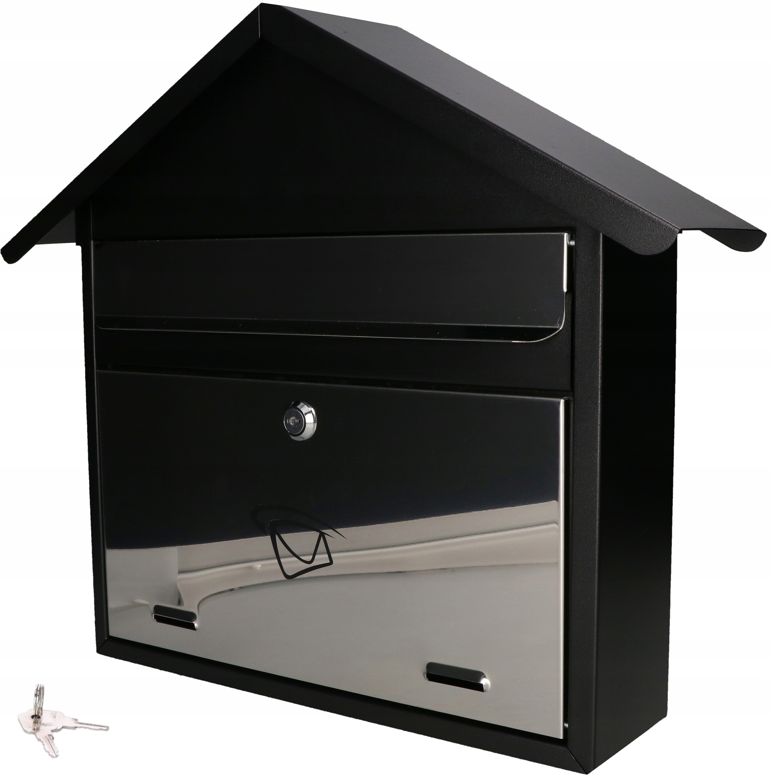 SKRZYNKA 405X372 POCZTOWA STALOWA NA LISTY GAZETY