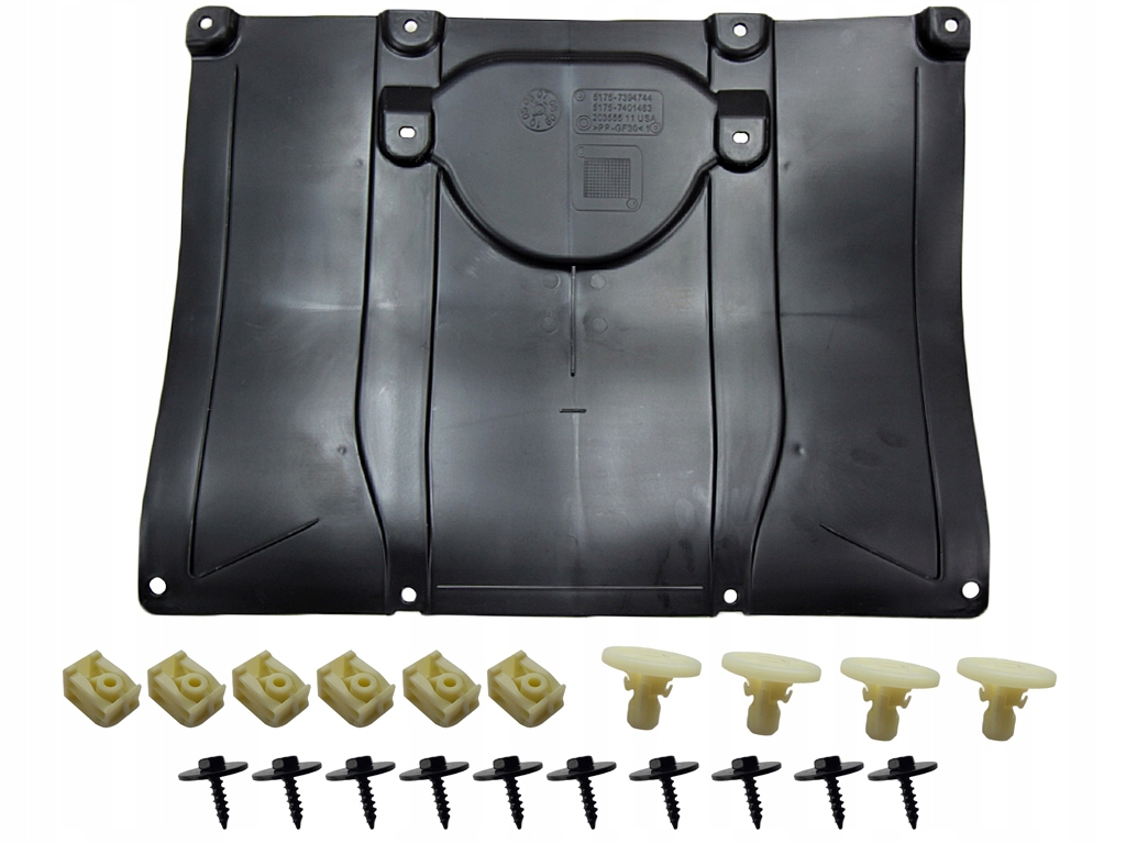 Kryt motoru nárazníku Bmw X3 G01 G08 X4 G02 2017-2025 pod nárazník Spinki