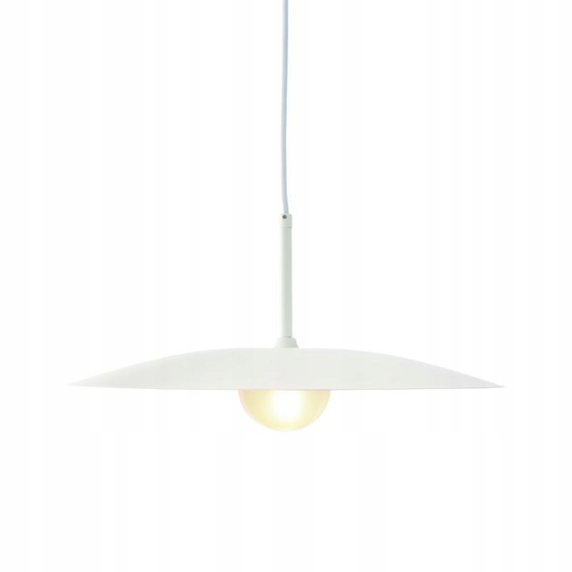 Aca Lighting závesné svietidlo 1xG9 Afinar biela kov matné sklo D40X120CM O