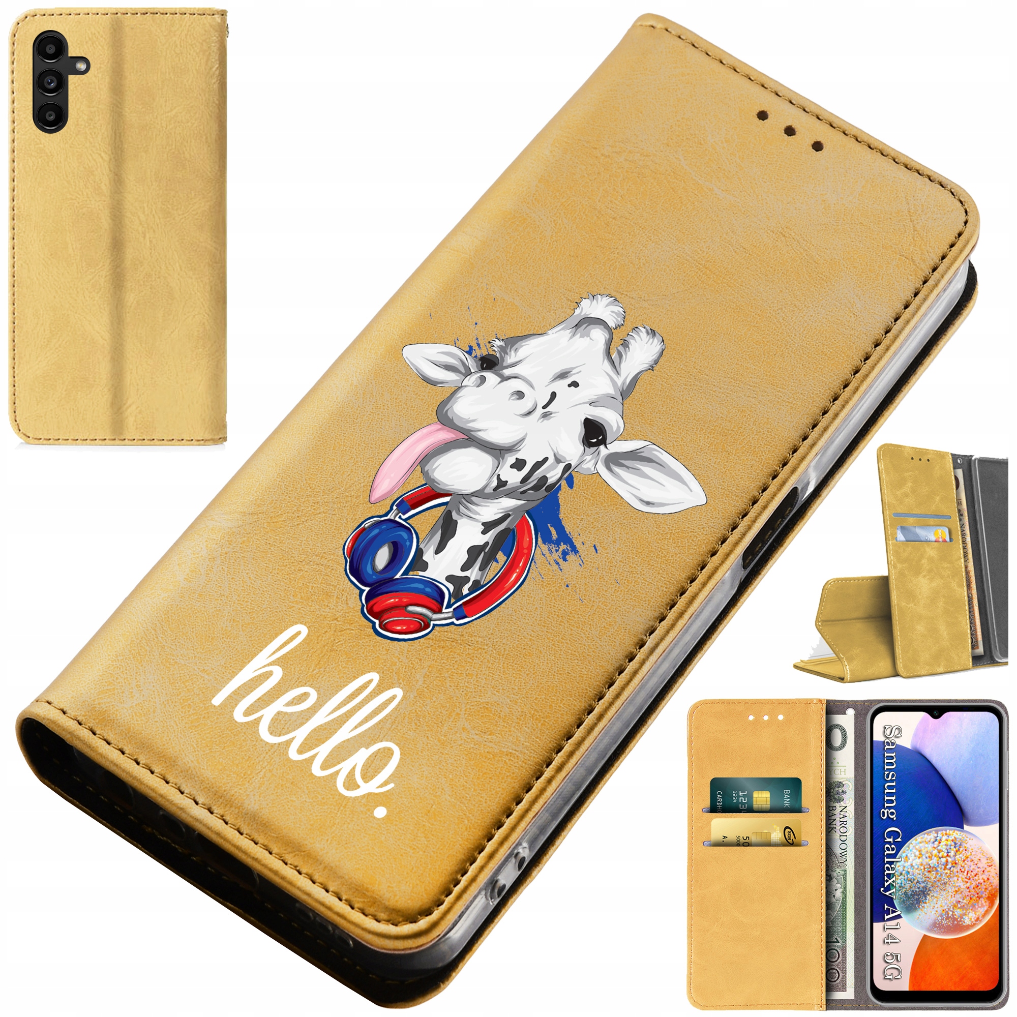 

Etui Portfel Case do Samsung Galaxy A14 5G