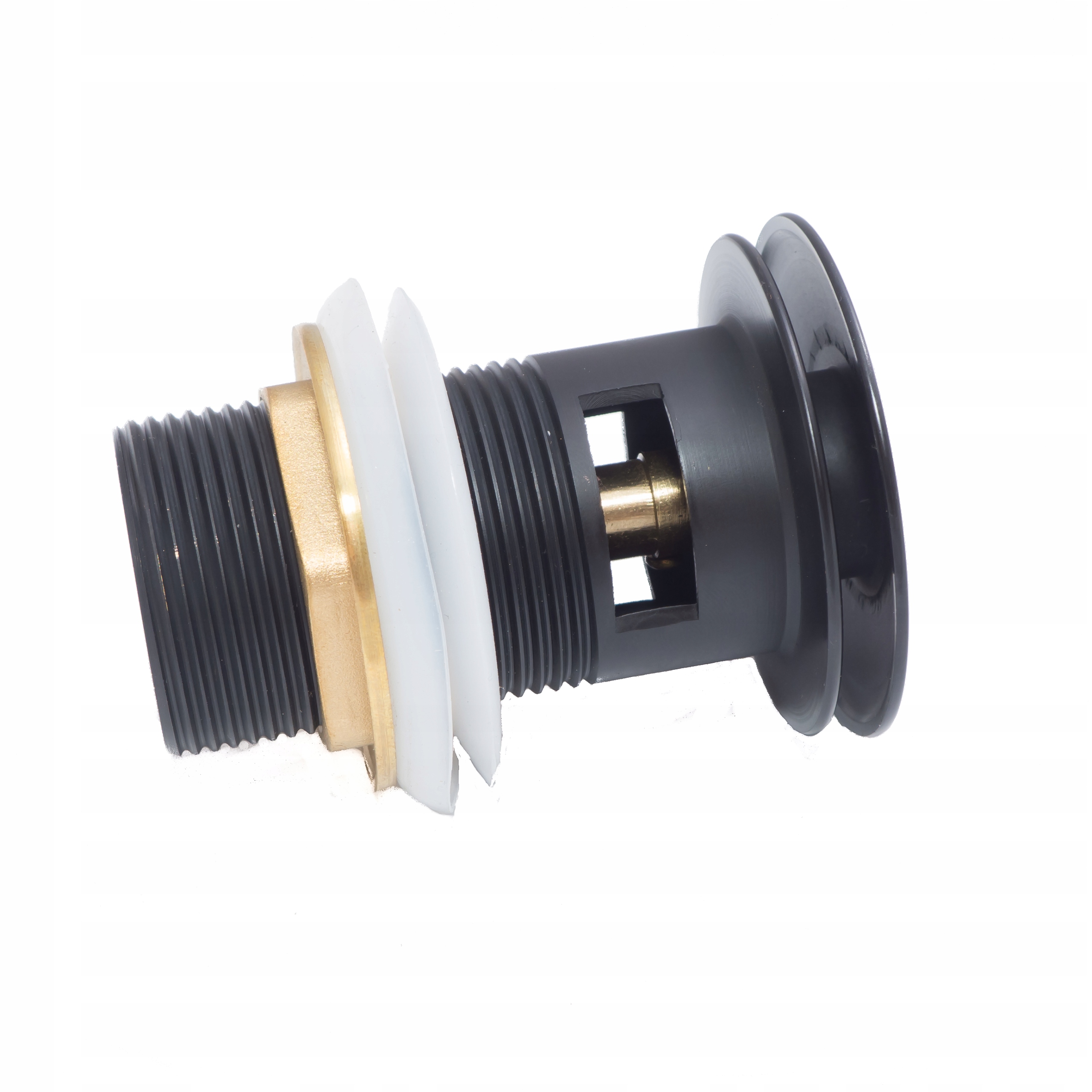 ZESTAW SYFON PÓŁSYFON UMYWALKOWY METAL CHROM KOREK KLIK KLAK Z PRZELEWEM Rodzaj umywalkowy