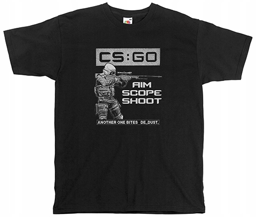 

koszulka cs go counter strike snajper RÓŻNErodzaje