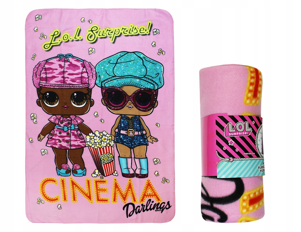 

Lol Surprise Koc Dla Dziewczynki Polarowy 100x140