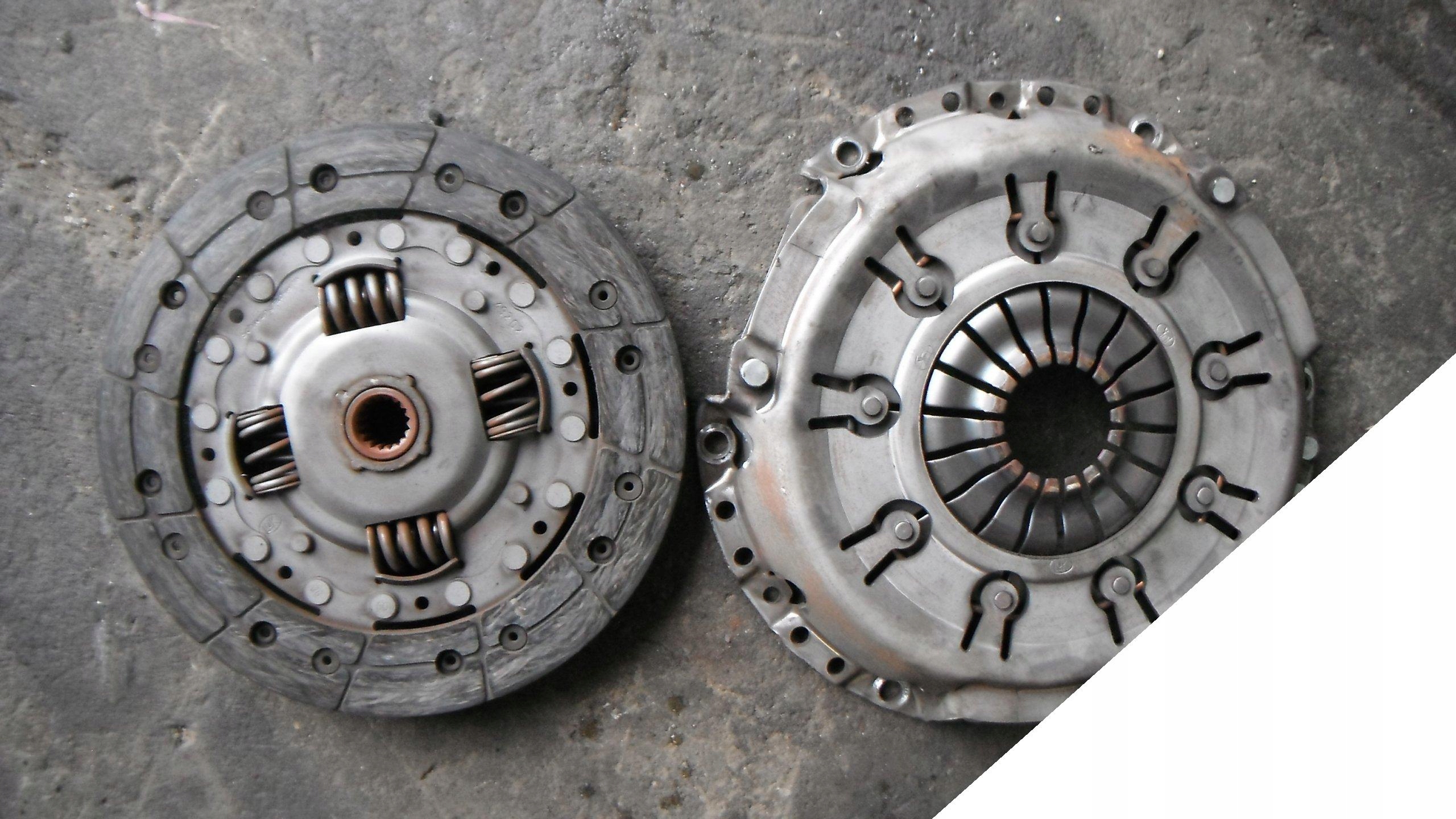 FORD ESCORT MK7 1.8D SPRZĘGŁO - TARCZA + DOCISK