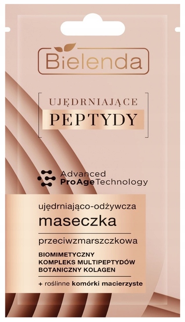 

Bielenda Peptydy Ujędrniająco-Odżywcza Maseczka 8g