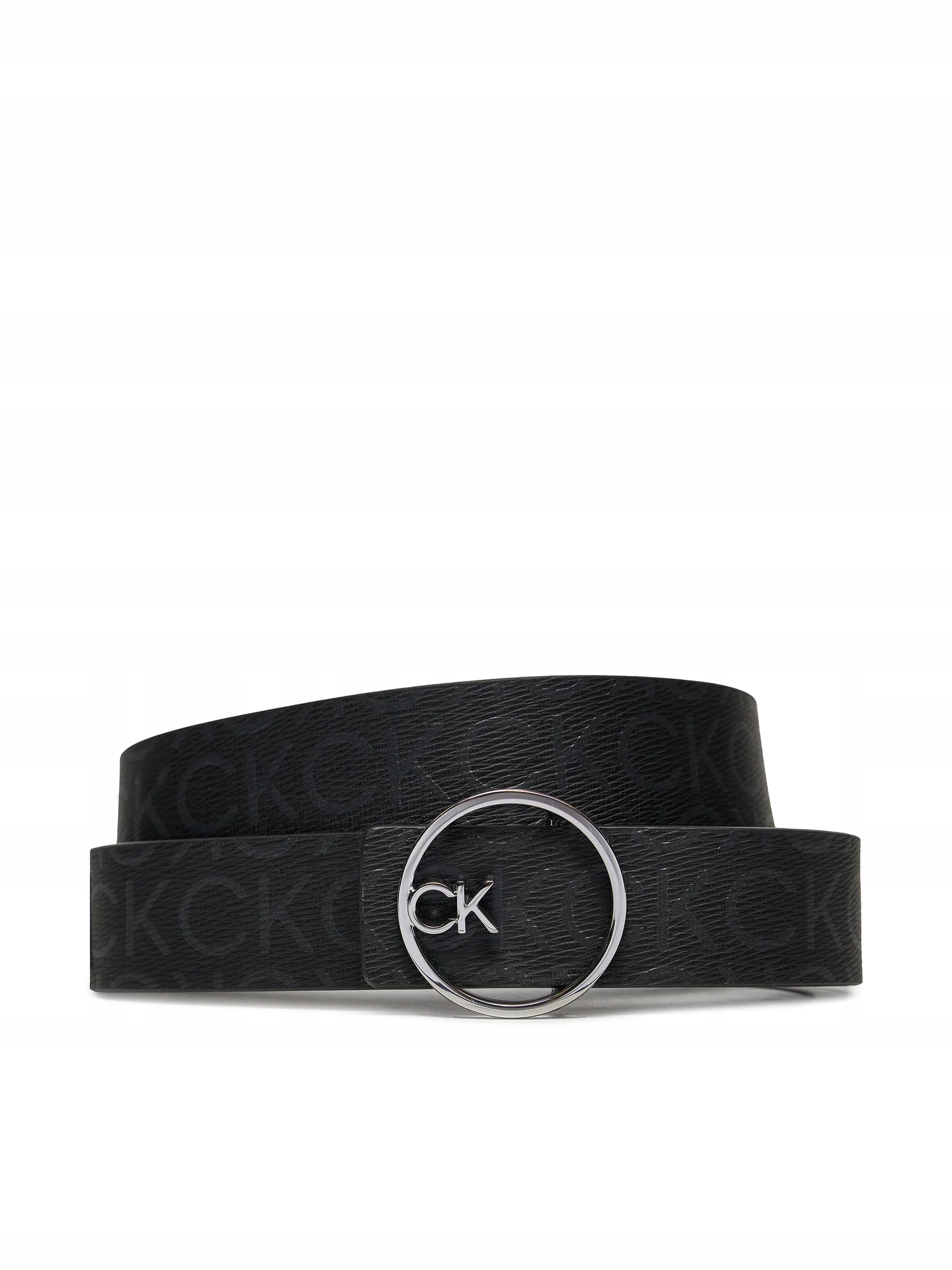 Calvin Klein Pásek Dámský Ck Buckle Reversible Belt 3Cm K60K612359 Černý 8