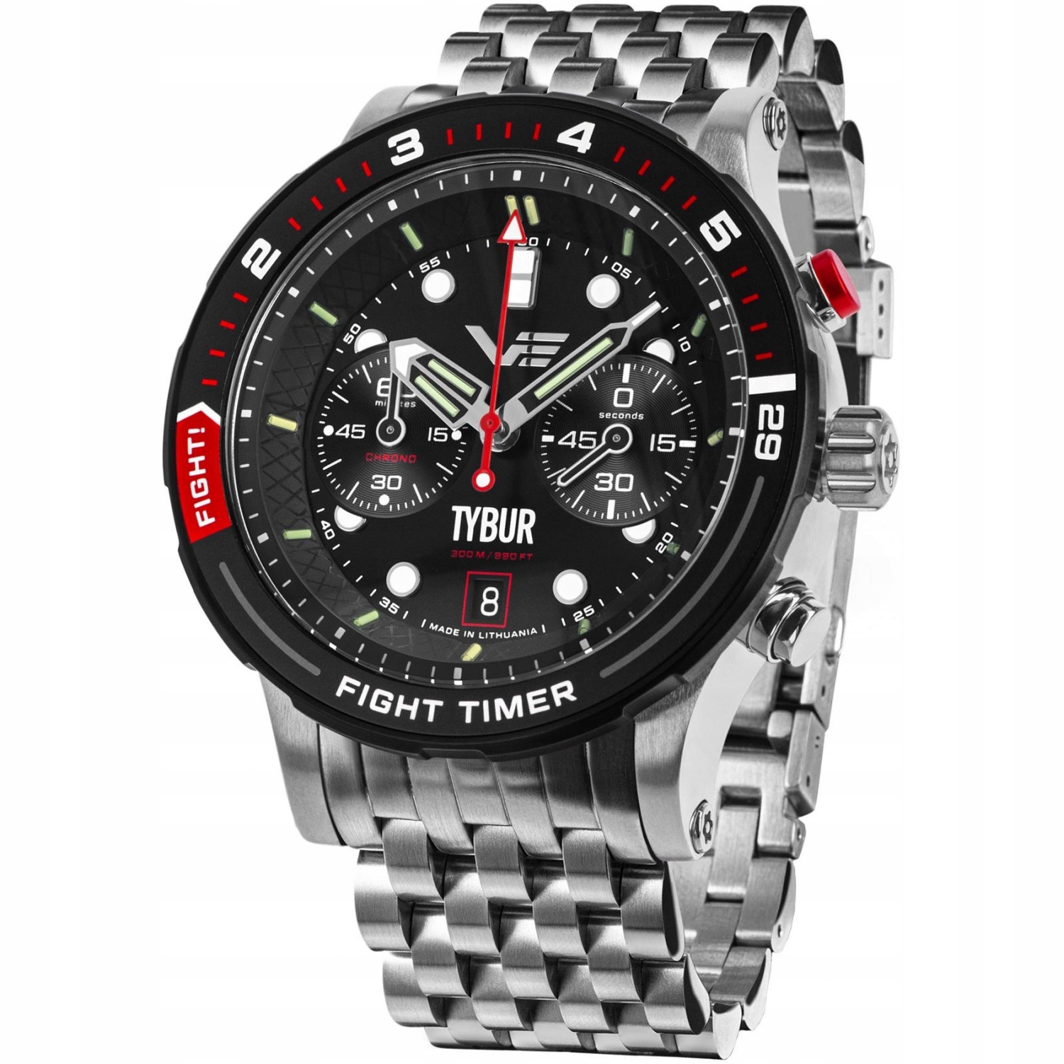 Pánské Hodinky Vostok Europe 6S21-511ES14B stříbrný náramek