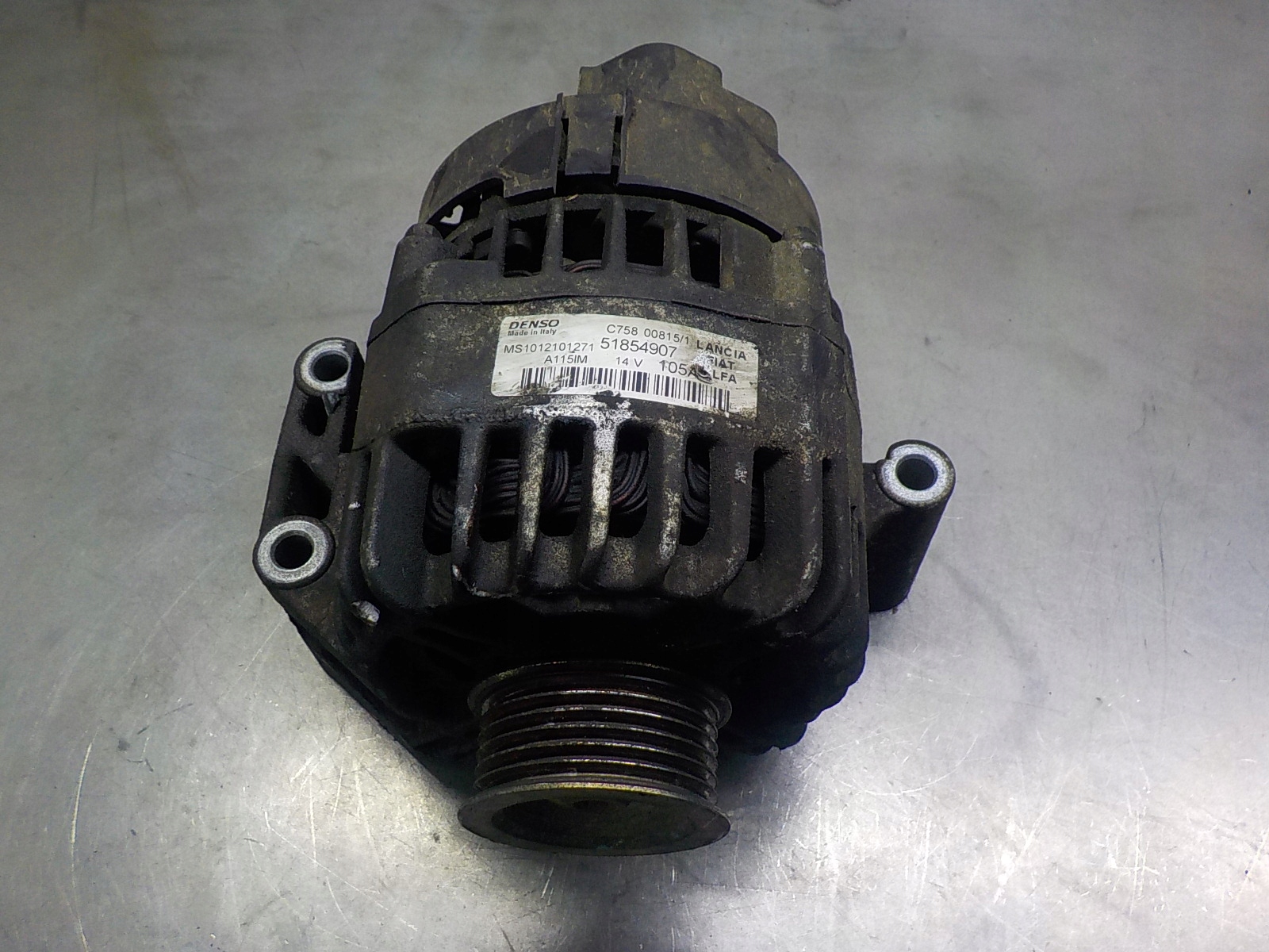 FIAT DOBLO II 1.3 D ALTERNATOR 51854907