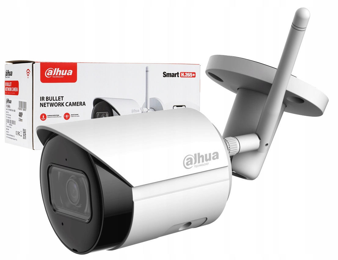 Kamera Wifi Dahua IPC-HFW1430DS-SAW-0280B 4Mpx 2.8