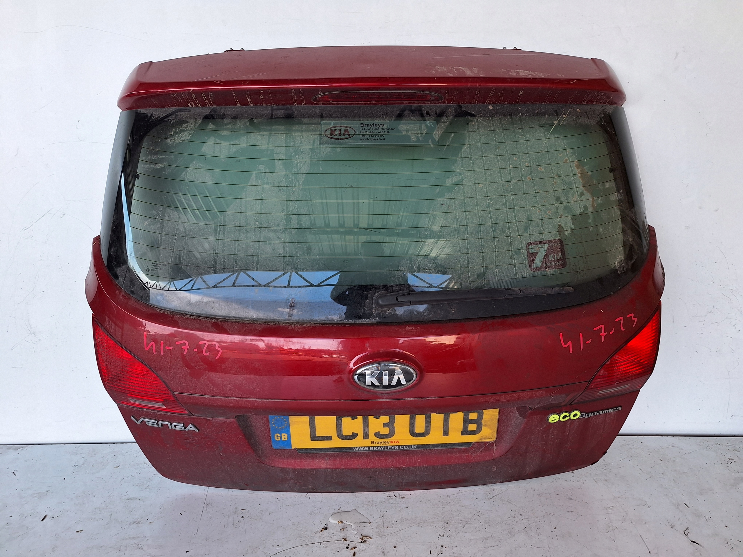KIA VENGA 09-13 heckklappe kofferraumdeckel