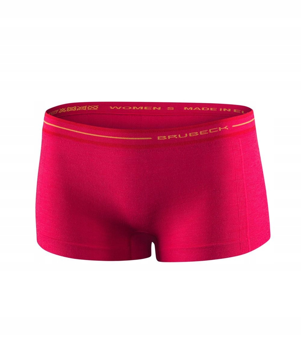 

Brubeck Bokserki Damskie Active Wool Malinowe S