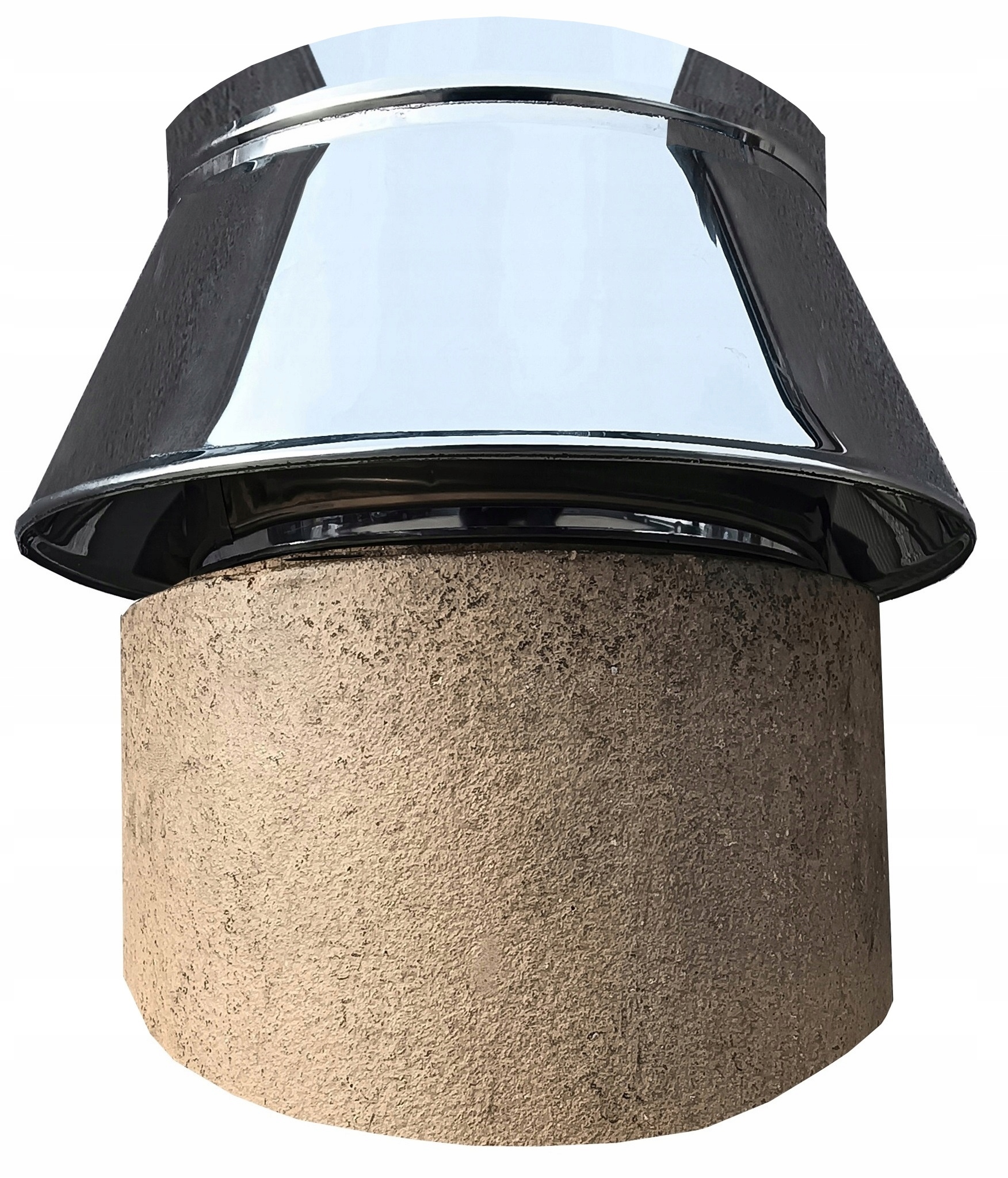 Stożek Zakończenie Komina Dyfuzor Daszek Kominowy Systemowy Ustnik 200 Kwas