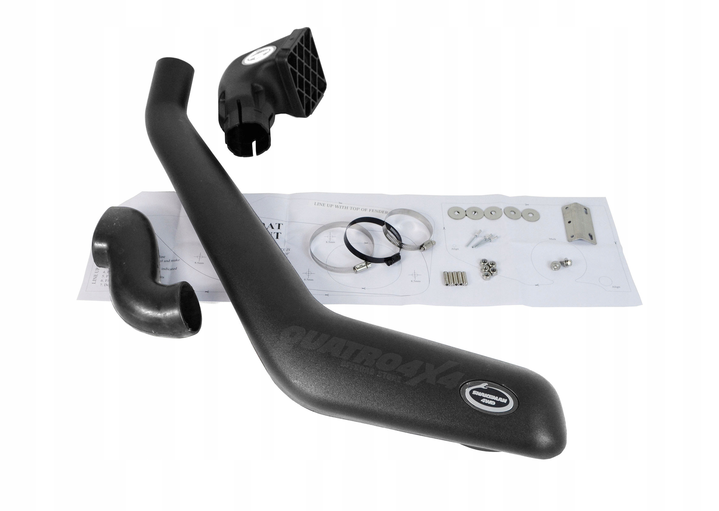 Suzuki Jimny Pb G13B M13A Snorkel Lldpe Vstup Vzduchu pravá strana Snakeman