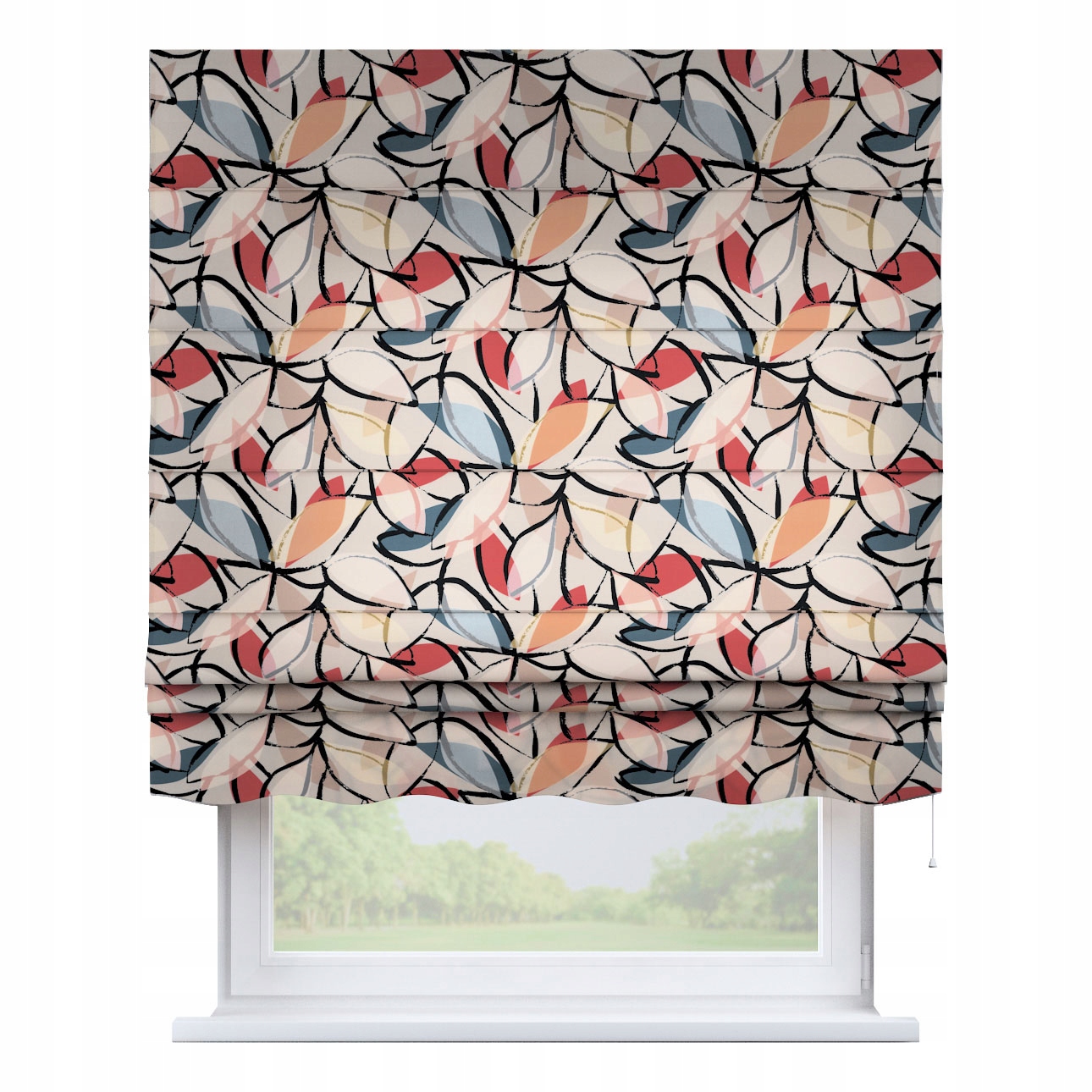 Hotová římská roleta Florencie 80x170 cm vícebarevná