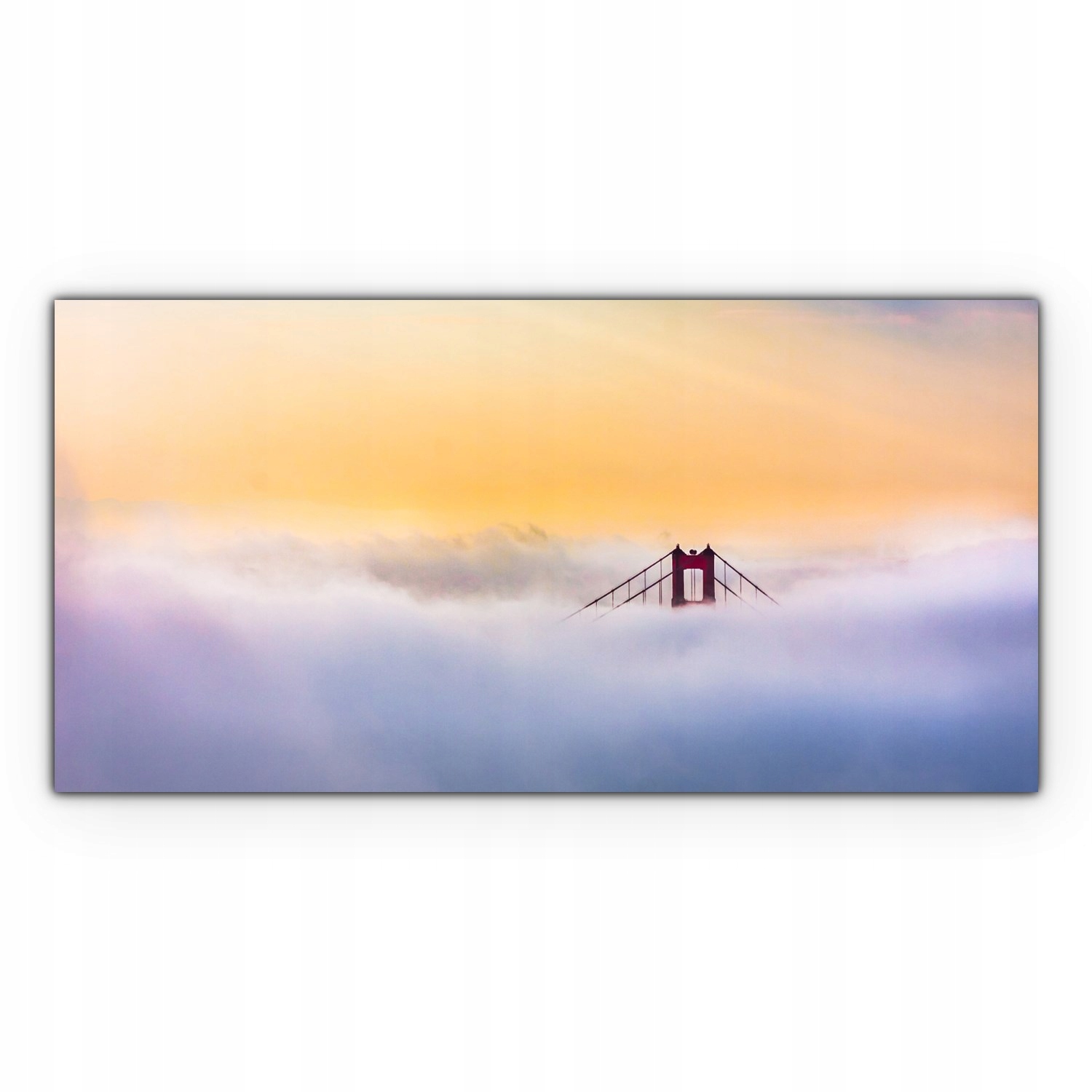 

Canvas na ramie na ścianę 140x70 Golden Gate Most