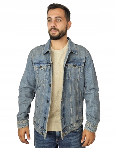 Jack & Jones Pánská Džínová Bunda S Klasickými Kapsami M Jqd