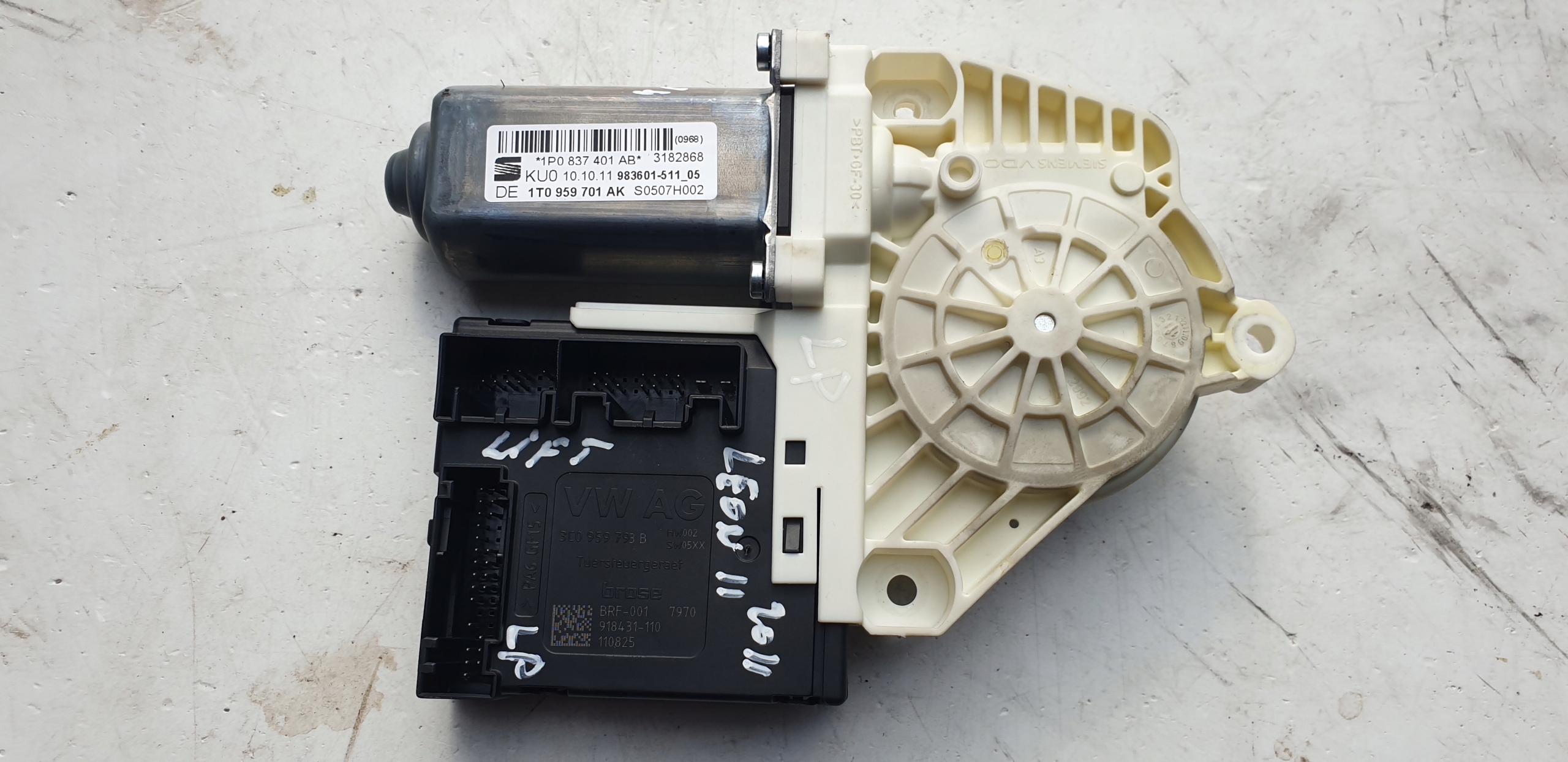 mini motor windows 3C0959793B LEON TOLEDO ALTEA LP