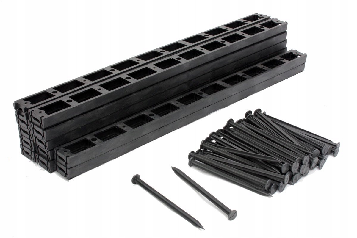 

Obrzeże Ekobord Mini 27mmORYGINAL 24 szt+ 50 kotew