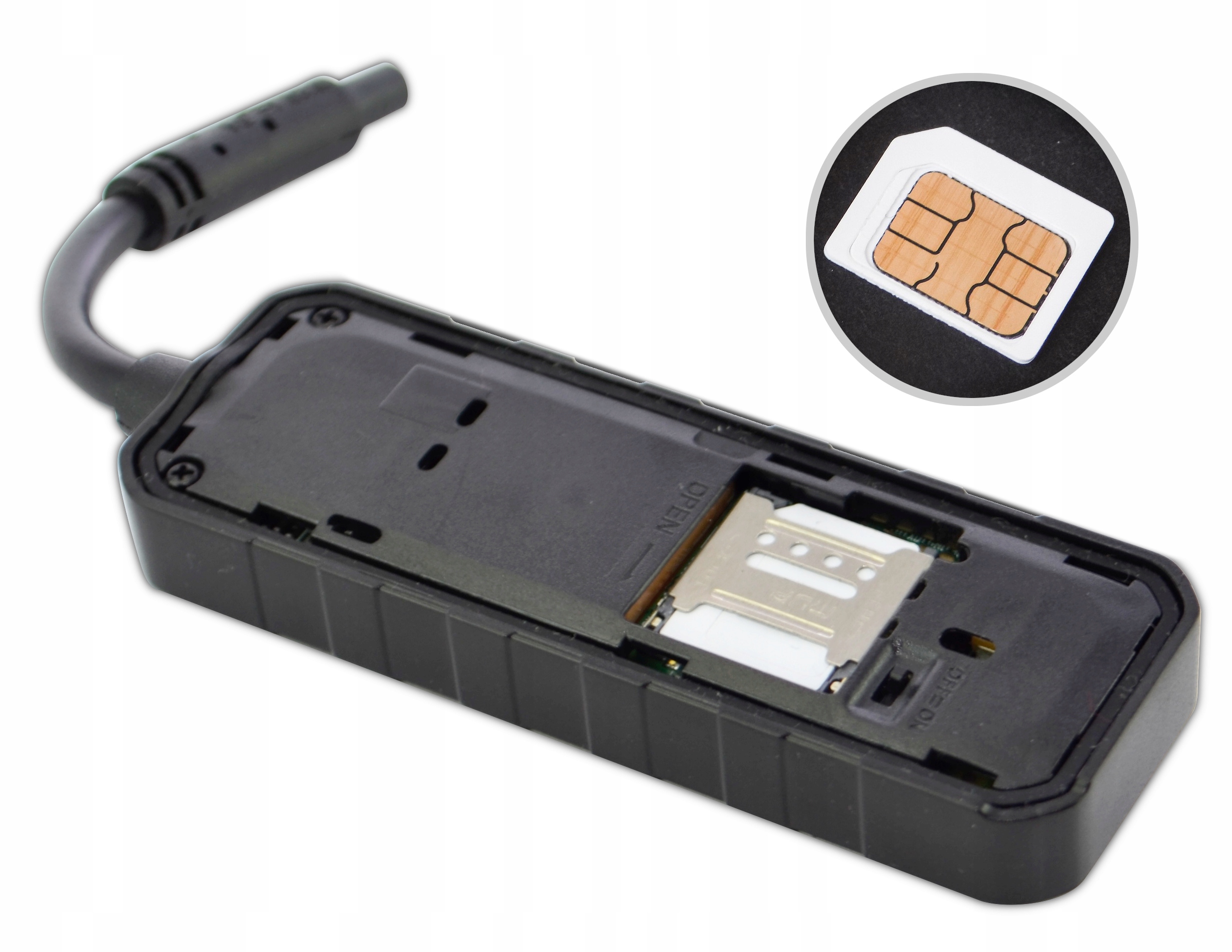 LOKALIZATOR GPS MINI NADAJNIK KARTA SIM SERWER Manufacturer Acurel