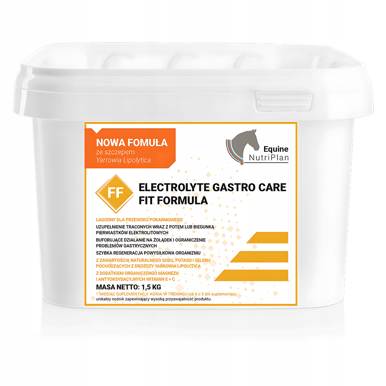 Elektrolity Dla Koni Suplement Diety Enp Gastro Care Fit Formula 1,5kg