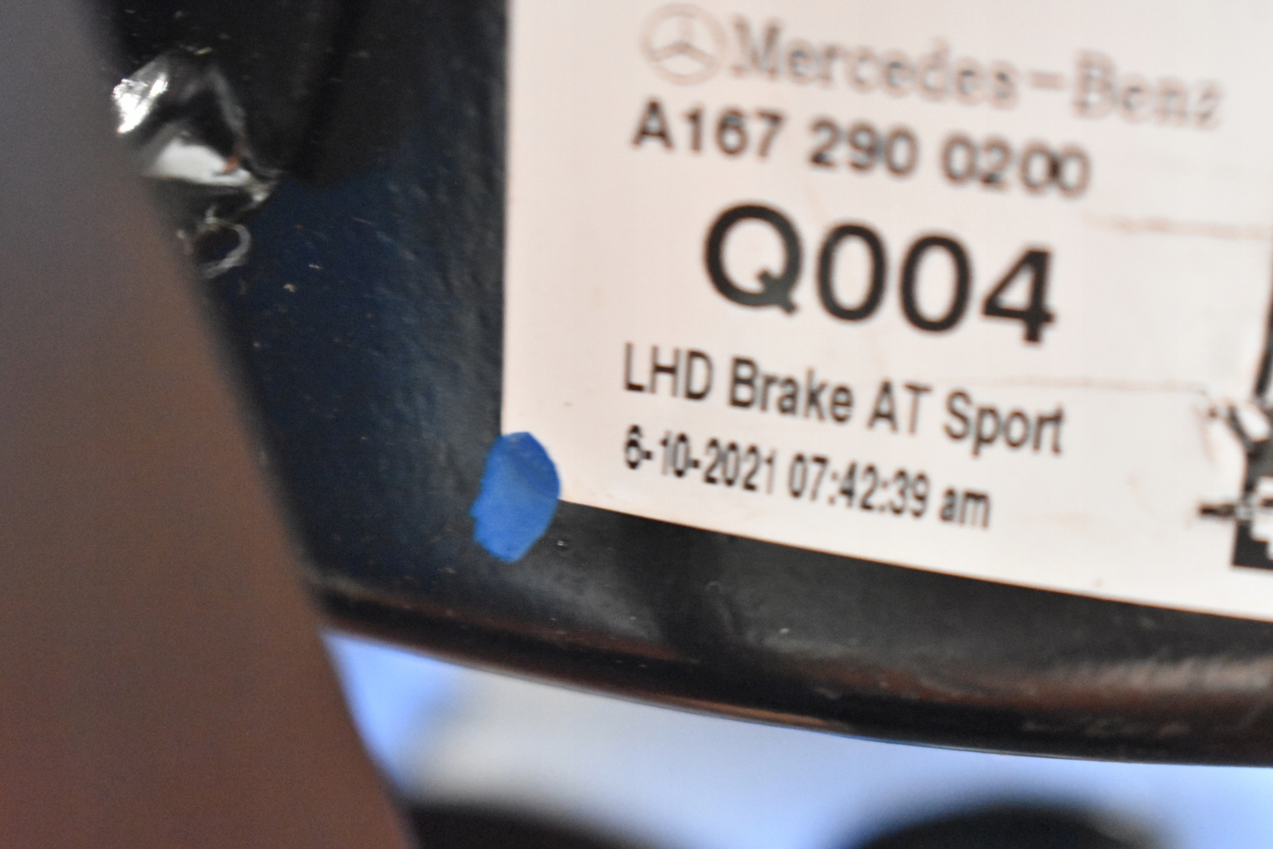 IDEALNY PEDAL Bremse MERCEDES W167 1