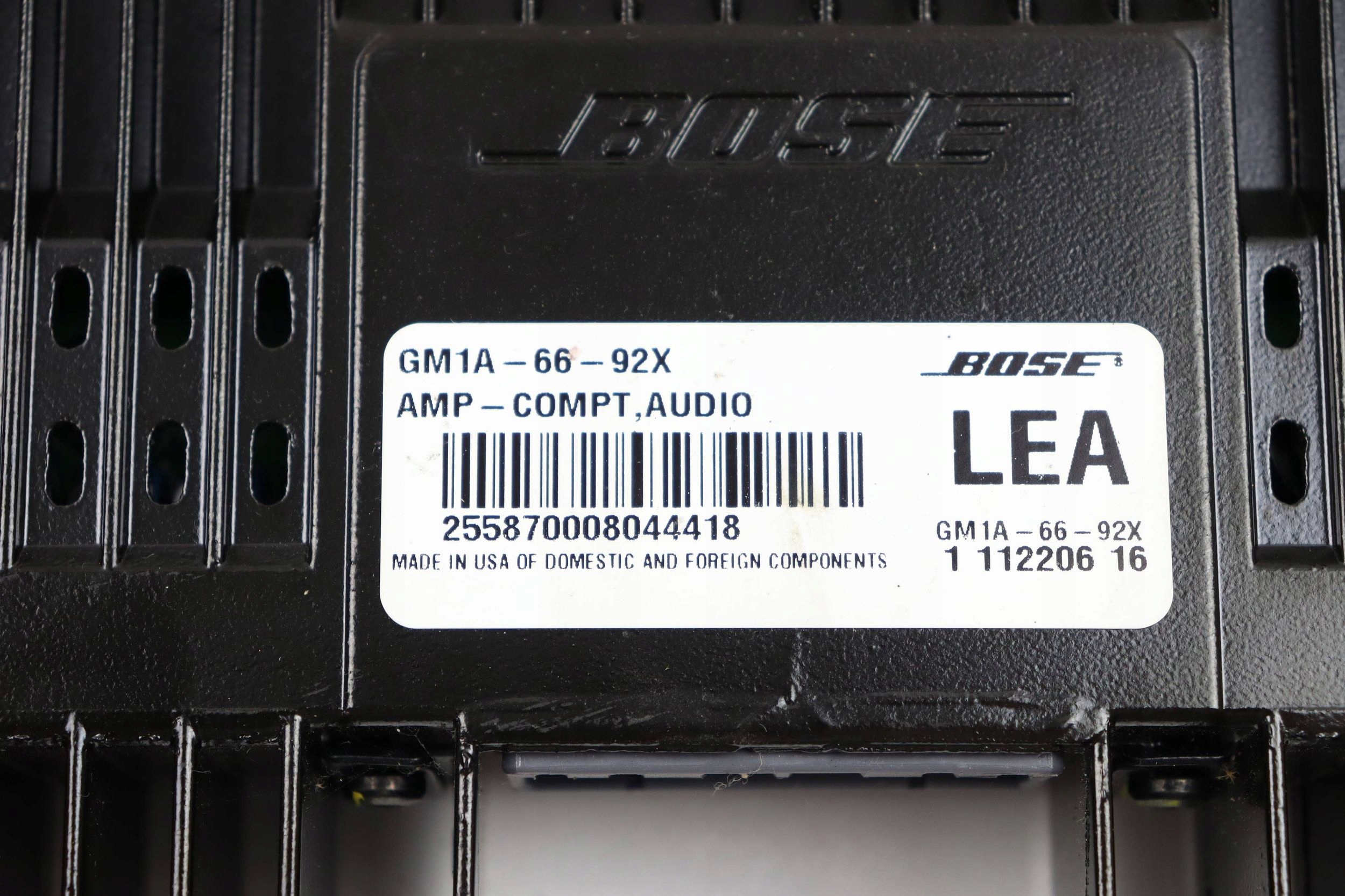 MAZDA 6 e GG AMPLIFICATORE AUDIO BOSE modulo AUDIO BOSE GM1A6692X