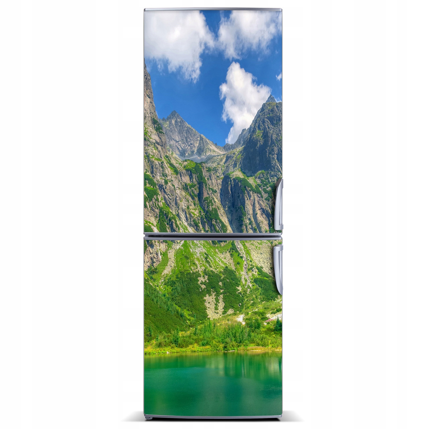 

Magnetyczna Mata lodówkę Jezioro w górach 60x180