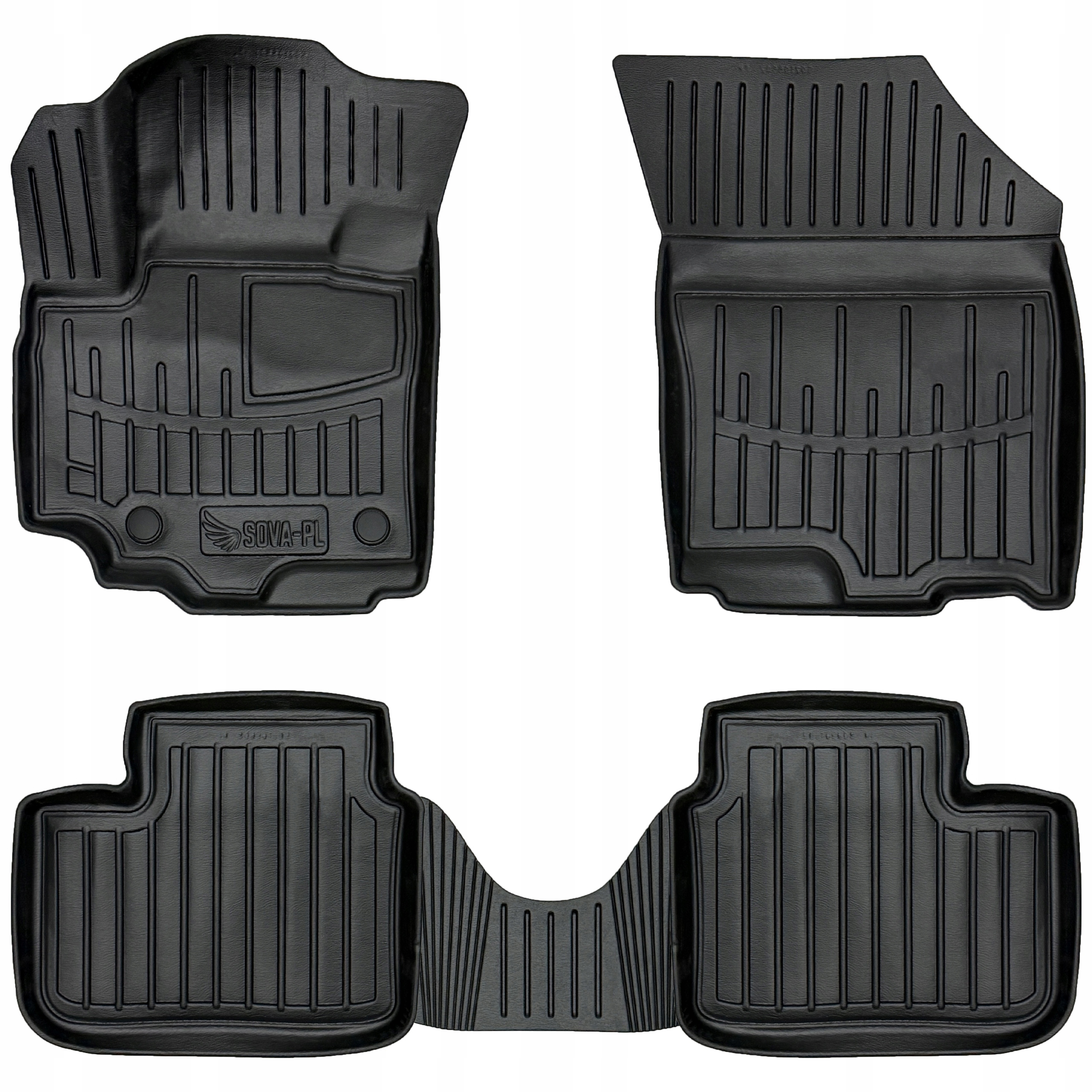 Dywaniki gumowe 3D do Fiat Sedici (2005-2014)