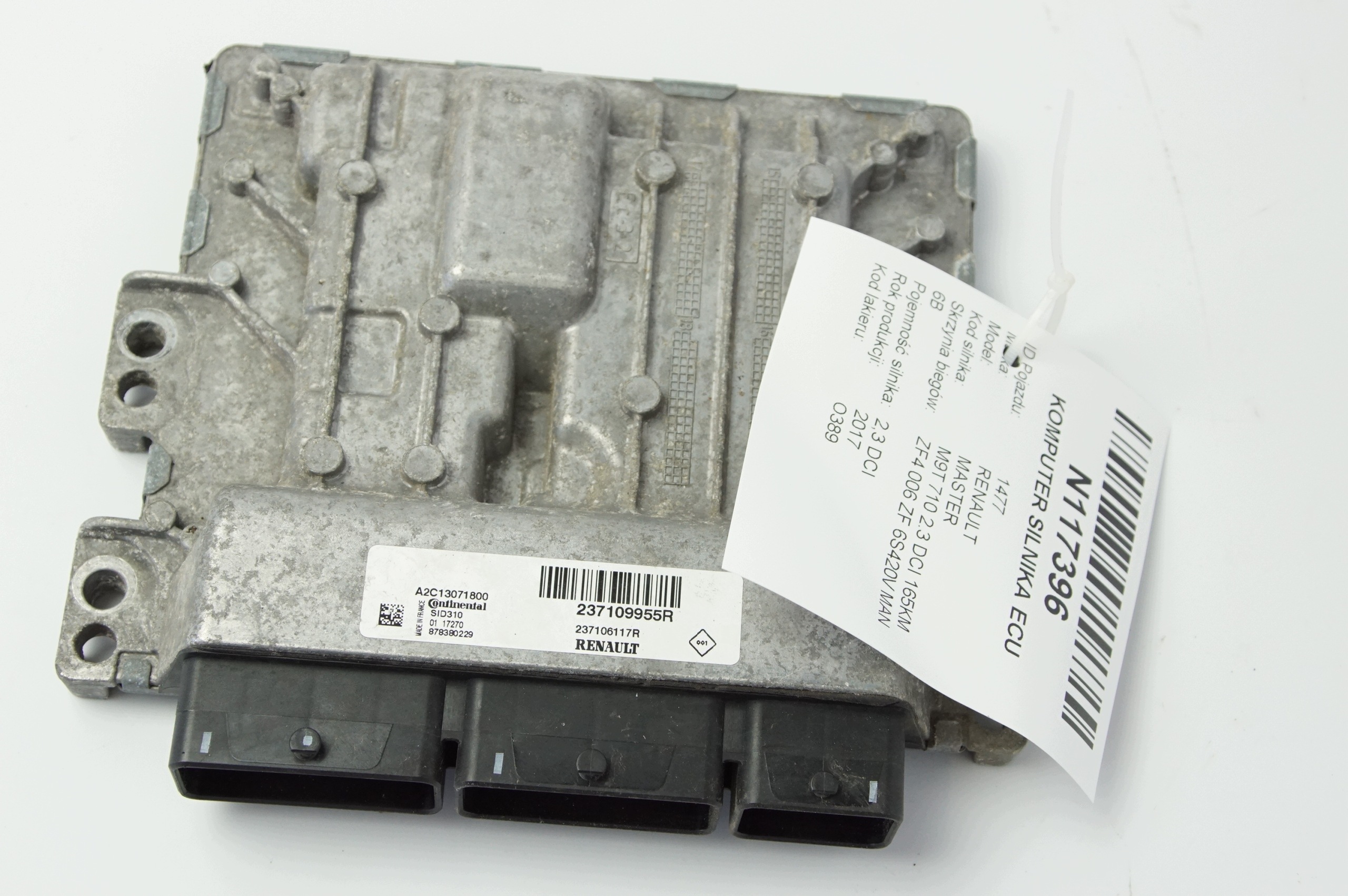 computer motore ECU 237109955R RENAULT MASTER III