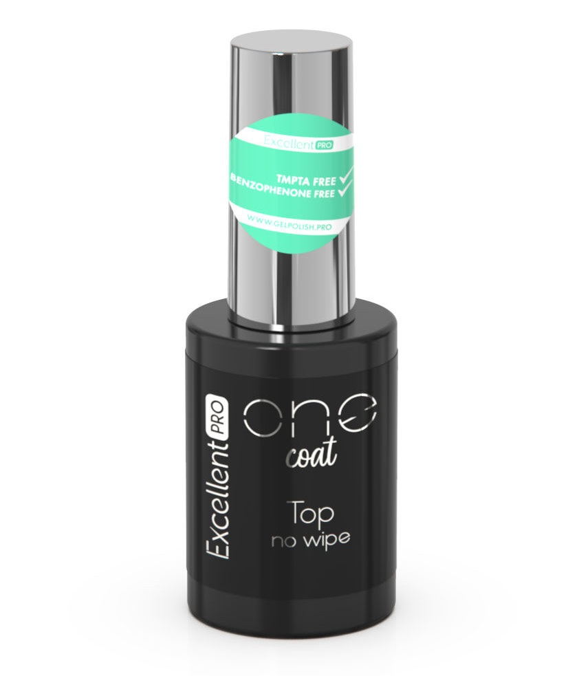 EXCELLENT PRO TOP NO WIPE NABŁYSZCZAJĄCY TOP HYBRYDOWY BEZ PRZEMYWANIA 11ml Marka Excellent PRO