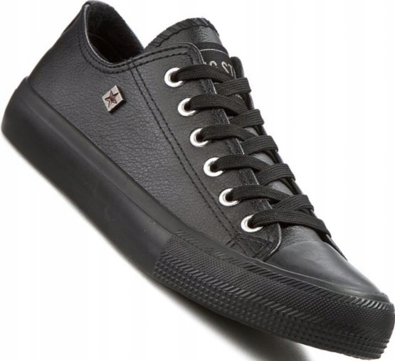

Trampki Big Star czarne ekoskóra V174345 + gratis