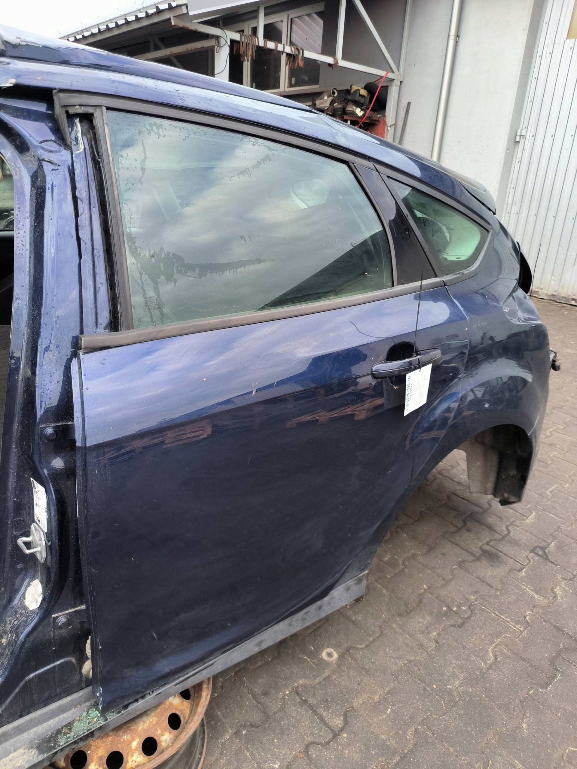 Tür links heck DYB (INK BLUE) FORD FOCUS MK3