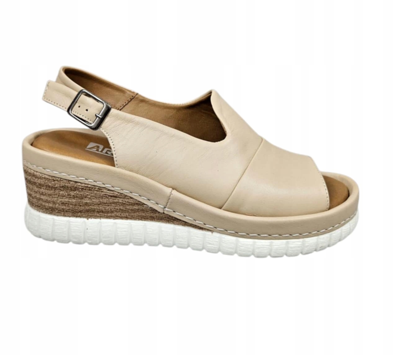 Artiker Sandály Na Klínku 56C0919 Béžové vel. 39