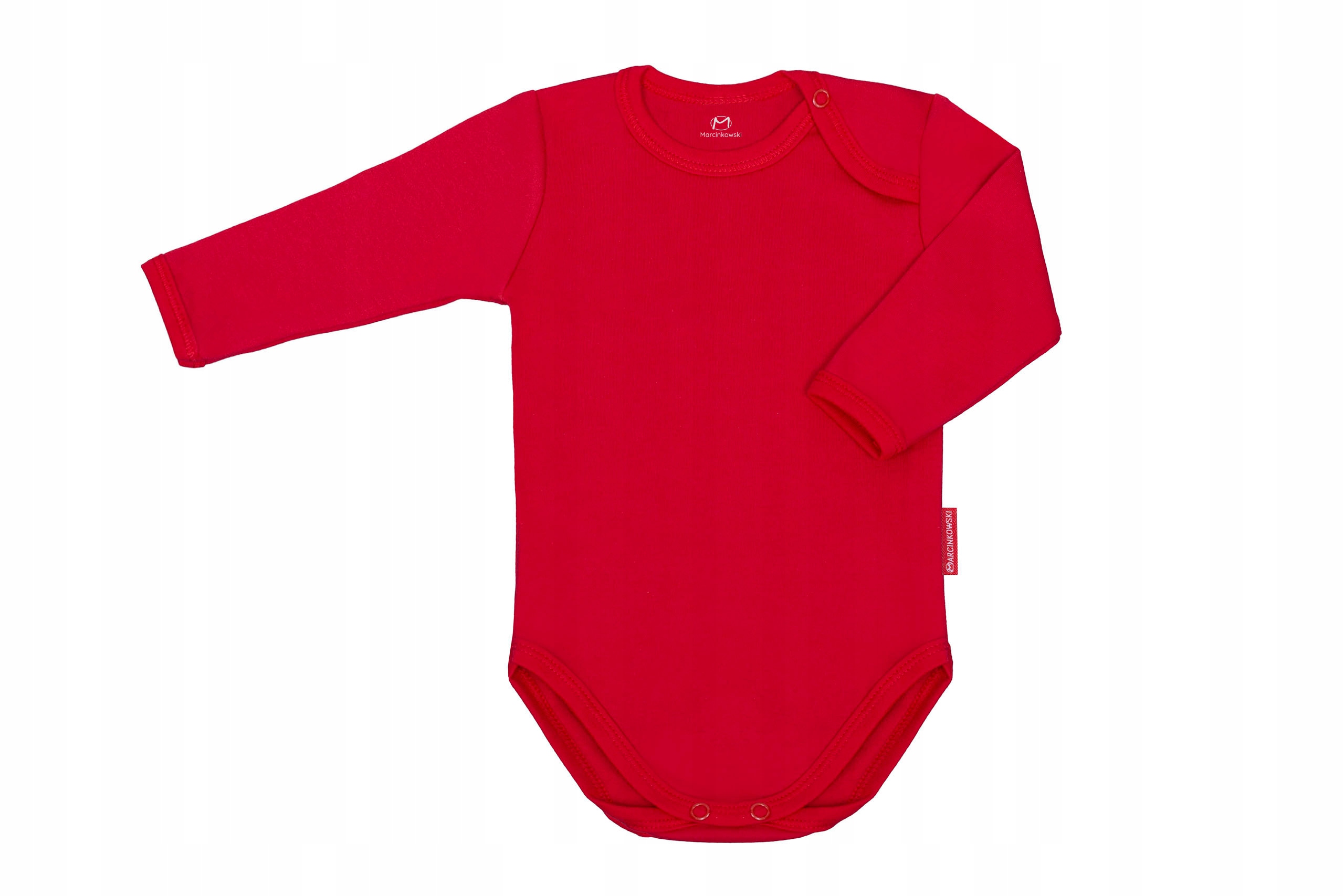 BODY DZIECIĘCE DŁUGI RĘKAW BAWEŁNIANE GŁADKIE - 86