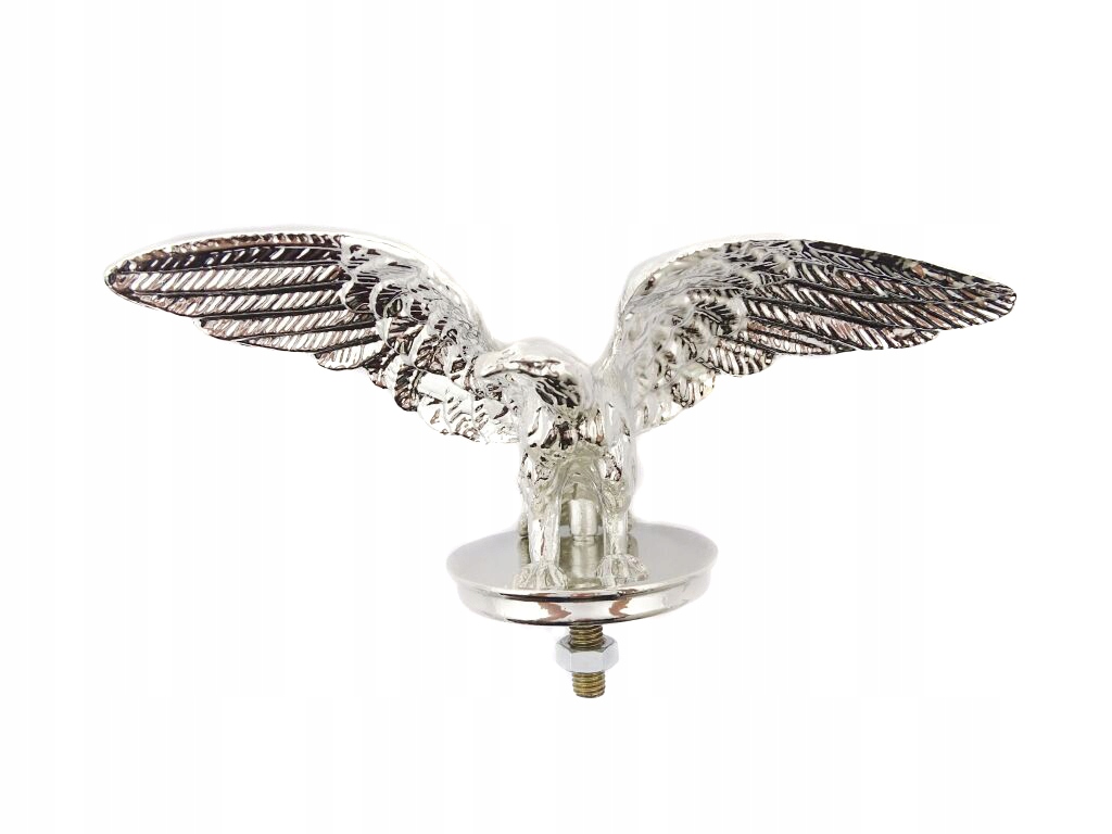 СРІБНИЙ ОРНАМЕНТ СТАТУЕТКА ДЛЯ КРИЛА CHOPPER DRAG