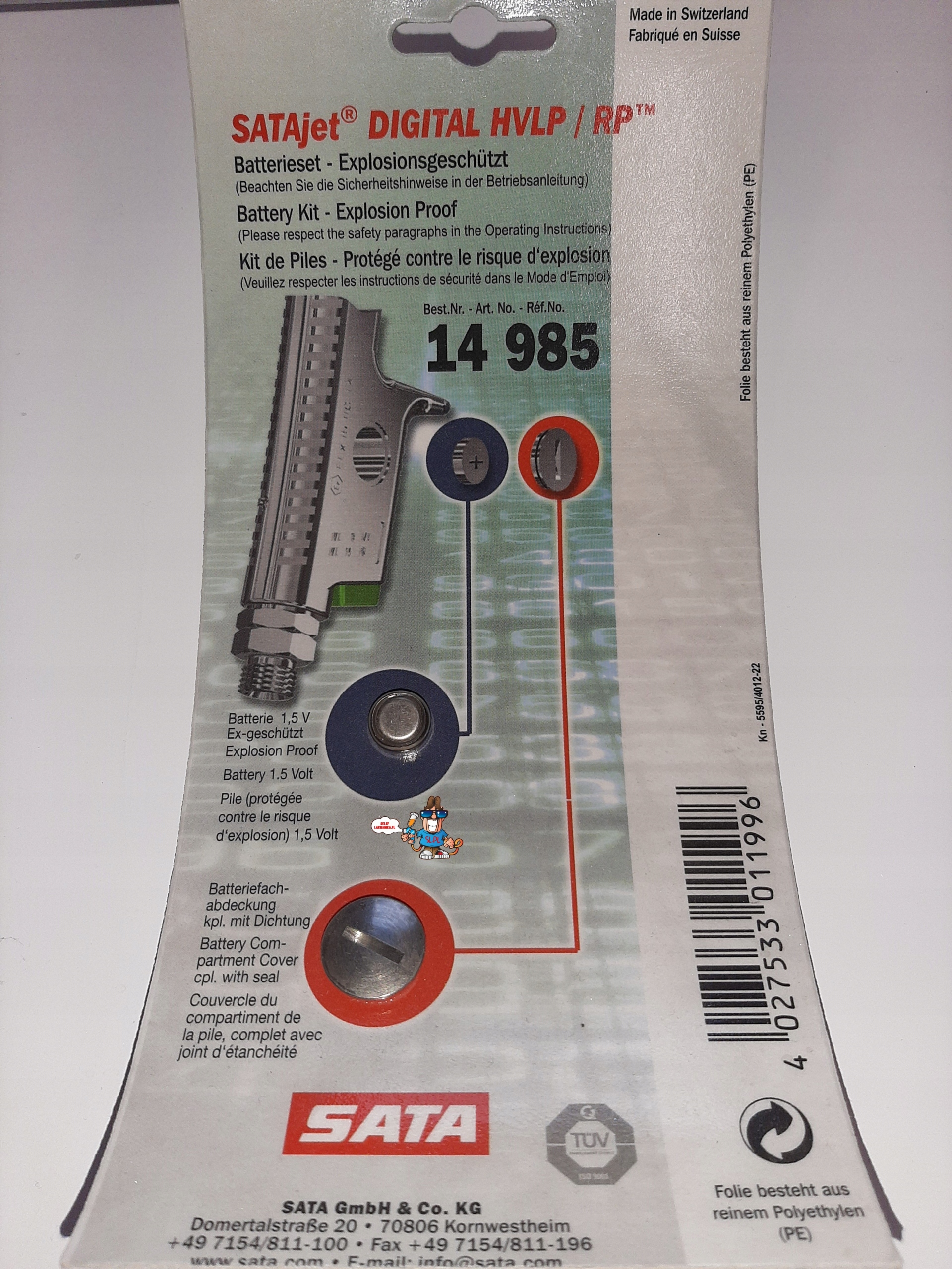 SATA Bateria do jet RP DIGITAL 14985 oryginał