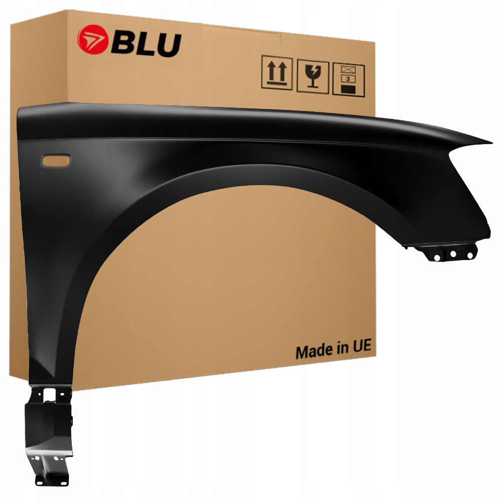 Blu Blatník Audi A3 8P pravý 03-08 přední pozink pro lakování