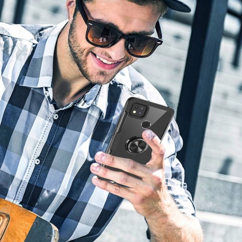 ETUI DO REDMI 9C SPACECASE RING HOLDER PANCERNE Dedykowana marka Xiaomi