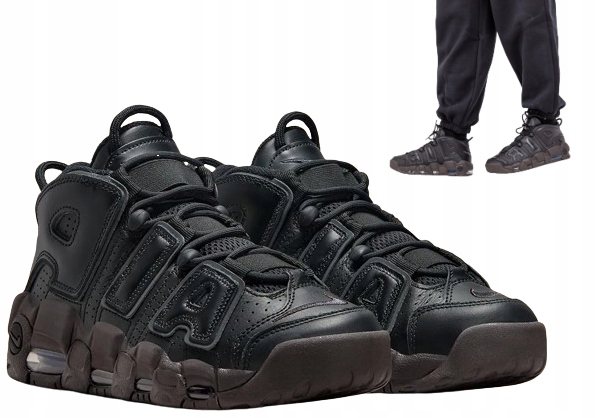 Dámské Sportovní Tenisky Černé Nike Air More Uptempo Hnědé vel. . 38,5