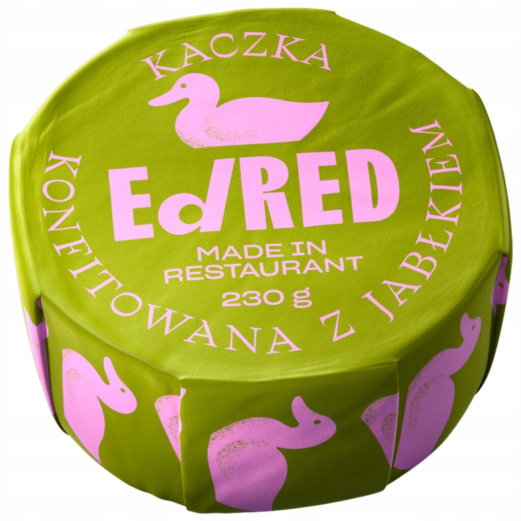 Konzervované potraviny Ed Red Kachna konfitovaná s jablkem 230 g