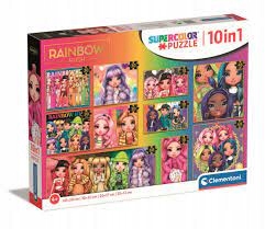 

Puzzle Rainbow High 10 w 1