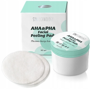 tianDe Peelingové tampony na obličej s Aha a Pha kyselinami proti pigmentovým skvrnám